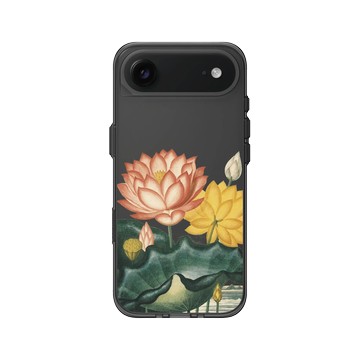 iPhone Air Clear (相機按鈕) 酷墨灰 - The British Library - 花之殿 ‧ 蓮