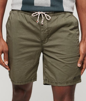 Superdry Men's Walk Shorts Green Size: L