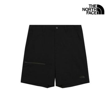 【The North Face 官方旗艦】 北面男款黑色DWR防潑水短褲｜8DFXJK3