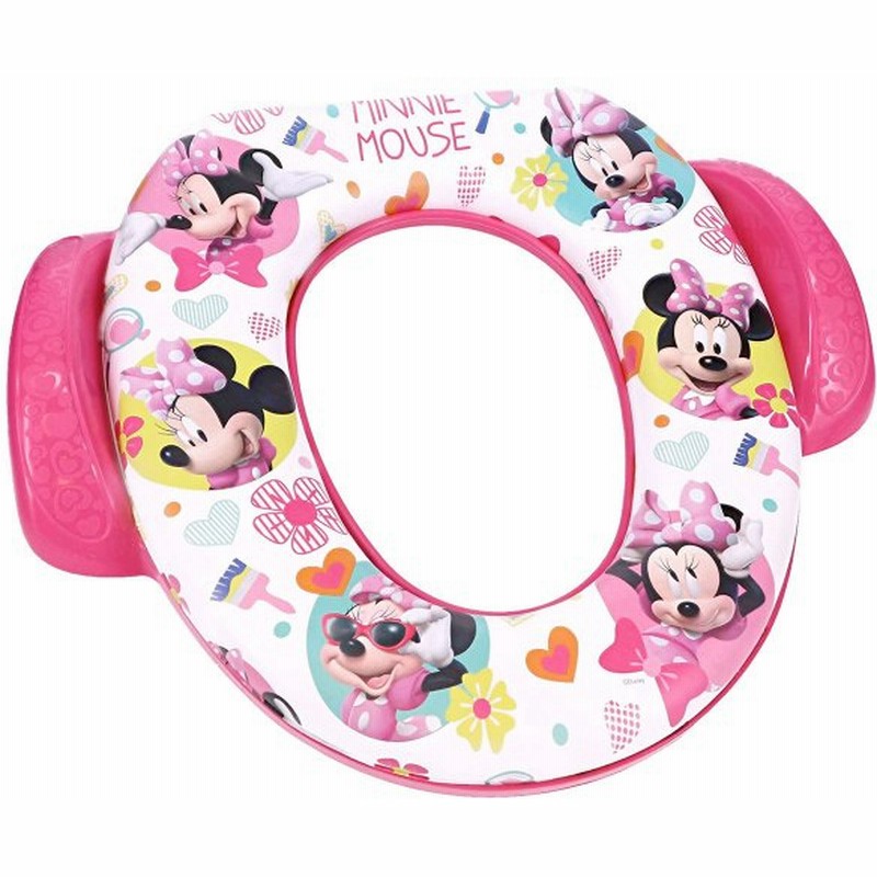 ミニーマウス おまる 補助便座 子供 トイレ トレーニング シート ディズニー キャラクター 女の子 白 ピンク ミニーちゃん 通販 Lineポイント最大get Lineショッピング