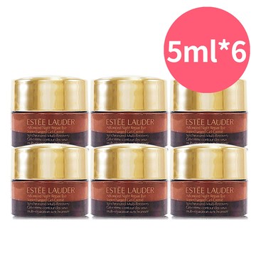【ESTEE LAUDER雅詩蘭黛】特潤全能修護亮眼霜5ml*6-全新改版 - 正貨容量澎湃組 (正統公司貨)
