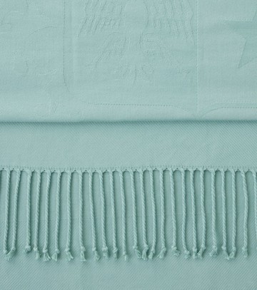 Loro Piana Crest cotton fouta jacquard blanket