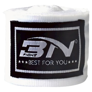 S-SportPlus+ BN拳繃帶 5m 白色 高彈性透氣材質 提供運動時支撐與保護  1個