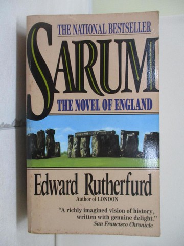 【書寶二手書T8／原文小說_RVB】Sarum: The Novel of England_Rutherfurd, Edward