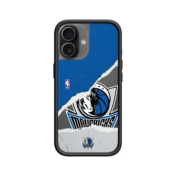 iPhone 17 Mod NX -邊框背蓋組合 (相機按鈕) 黑 - NBA - 熱血系列-達拉斯獨行俠 Dallas Mavericks - Sweat and Tears