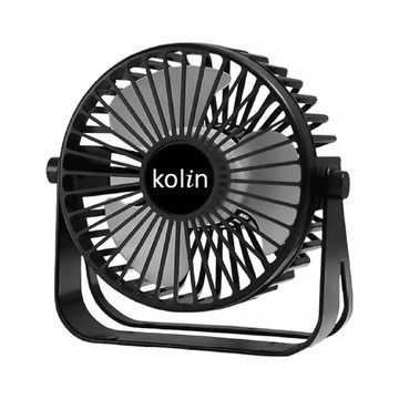 Kolin 歌林 mini桌面大風力風扇  KF-DL4U27  黑色