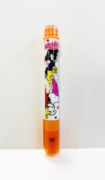 【震撼精品百貨】史奴比Peanuts Snoopy ~水性筆附印章-橘色