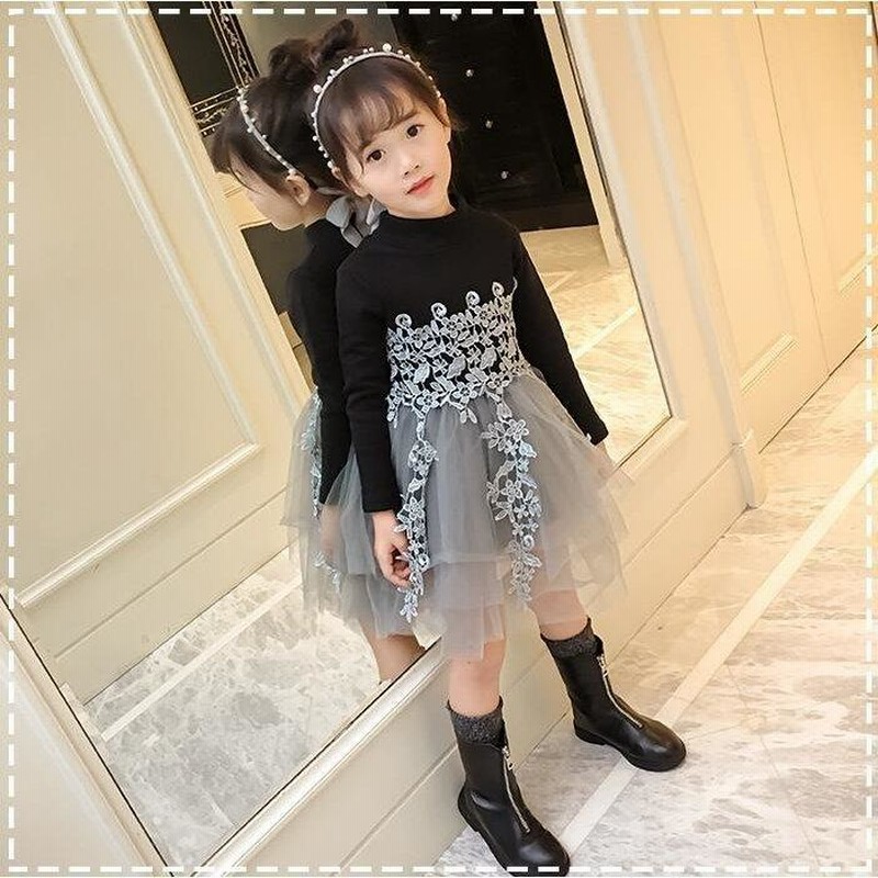子どもドレス キッズワンピース ベビー 赤ちゃん 長袖 チュールスカート 黒ワンピ ピアノ 発表会 韓国子供服 卒園式 ふわふわ 結婚式 七五三 可愛い 通販 Lineポイント最大0 5 Get Lineショッピング