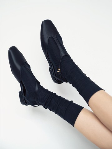Basic Silket Socks [Black]