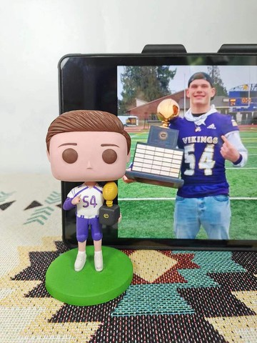 【客製化3D人像公仔】訂製手工Funko Pop男生朋友老公生日禮物