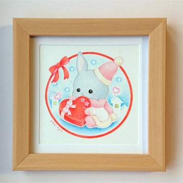 原畫作品「情人節小兔」