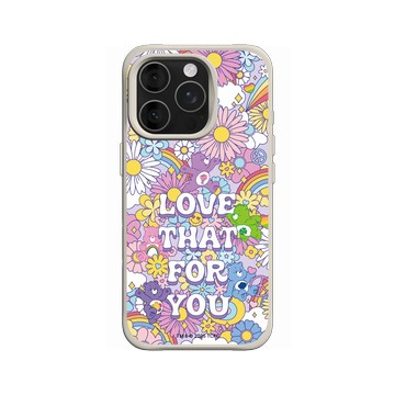 iPhone 16 Pro SolidX 貝殼灰 - Care Bears - Love That For You