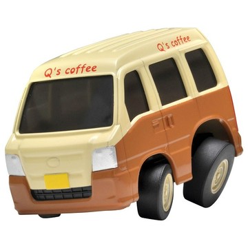 TOMYTEC QS-04a Subaru Sambar Van-咖啡色
