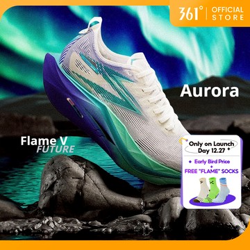 【12.27發布】361度飛燃5.0Future 男女跑步鞋運動鞋 672612207