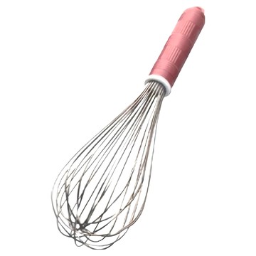 Cakeland 18-8不銹鋼打蛋器 日本製造 耐熱尼龍把手  銀色  1支