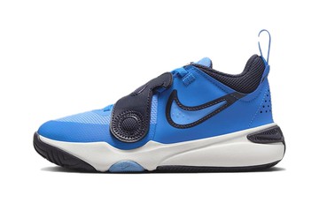 PS NIKE TEAM HUSTLE D 11 LIL SHOES LIGHT PHOTO BLUE WHITE UNIVERSITY BLUE