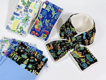 毛茸茸兒童圍巾 恐龍 秋冬保暖 聖誕禮物首選 限量商品