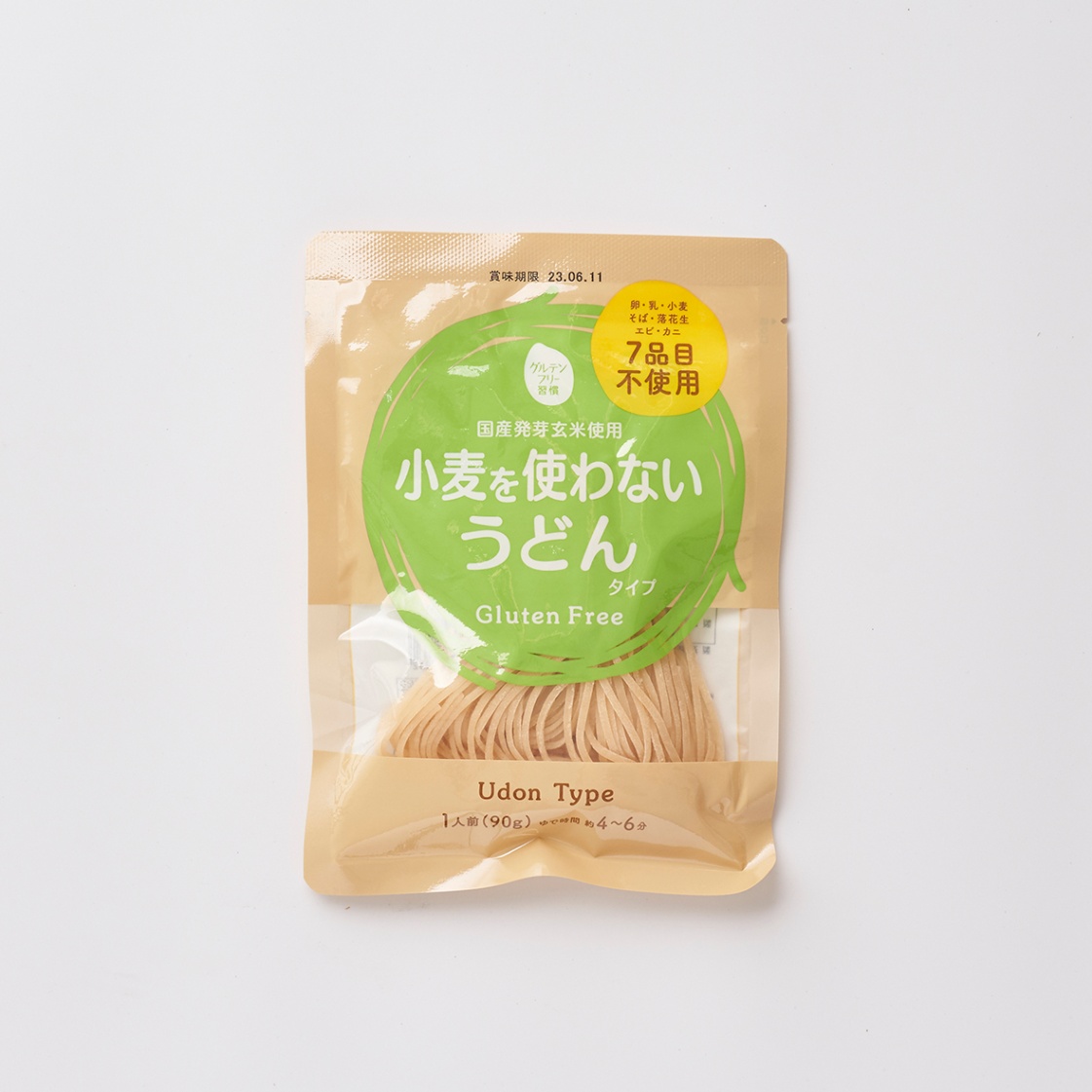 グルテンフリー習慣　小麦を使わないうどんタイプ　90g