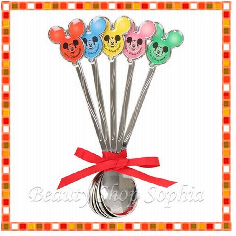 ミッキーバルーン スプーンセット 5本 バルーンデザイン カトラリー ディズニー グッズ お土産 東京ディズニーリゾート限定 通販 Lineポイント最大0 5 Get Lineショッピング