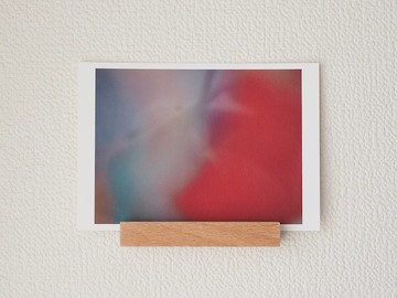 明信片 攝影 – color – 三入組 – 紅色 & 藍色 & 抽象 | W-4