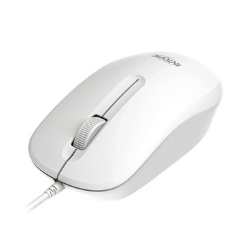 Intopic 光學有線靜音滑鼠MS-Q107/白_廠商直送