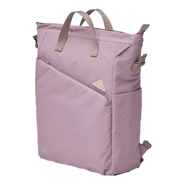 pugo 噗果 中低年級SkillPack學習袋 手提/斜背二用 寶特瓶回收紗 環保無毒染劑  雪紫純色  1個  25 x 35 x 6cm