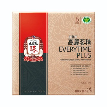 【A8 正官庄】Everytime plus 30入*1盒