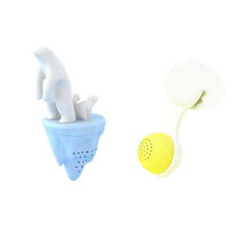 北極熊 & 雞蛋泡茶器 - 兩入