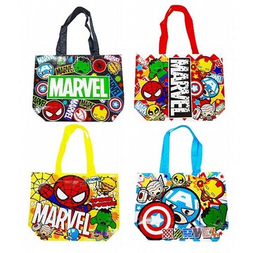 日本直送 MARVEL漫威環保手提袋 小型托特包  環保袋 手提袋 午餐袋  萬用袋 外出包 長度可肩背 兒童禮物