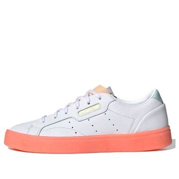 (WMNS) adidas Sleek 'White Glow Orange'