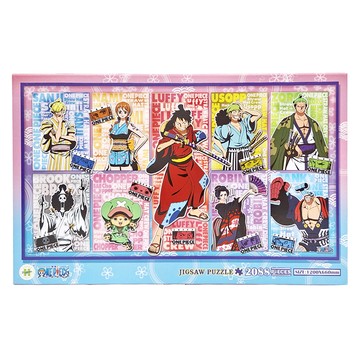 HUNDRED PICTURES 百耘圖 海賊王和之國拼圖  2088片  120x66cm  台灣製造  HP02088-002  1盒