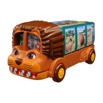 takara tomytomica多美動物園 獅子遊園車