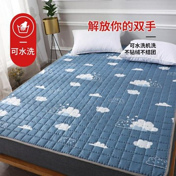 床墊軟墊1.8m床褥子雙人折疊保護墊子薄學生防滑1.2米單人墊被1.5 雙11全館免運