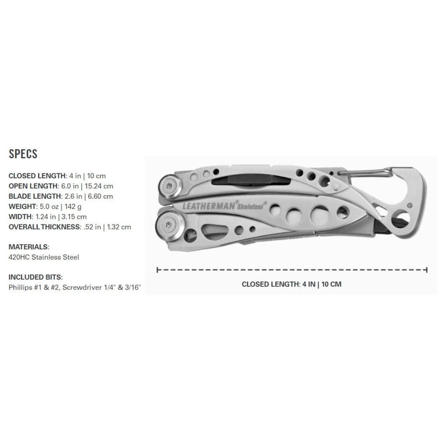 LEATHERMAN(レザーマン) SKELE TOOL [USA正規品]