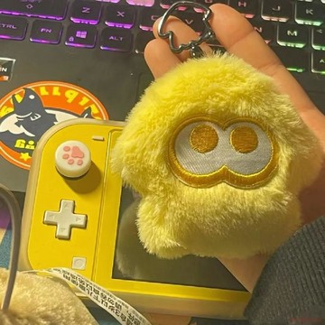 桃園出貨✨splatoon3毛絨掛件鏈噴射戰士噴噴3斯普拉遁烏賊章魚同人周邊書包