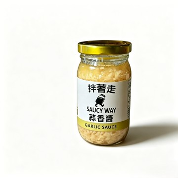 育膳 拌著走 蒜香醬 200克 罐裝 芥花油系列 蒜頭醬 大蒜 蒜醬 拌醬 醬料 沾醬 拌飯 拌麵 炒菜 捲肉 冷凍