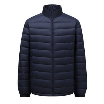 【新款熱賣】冬季新款簡約百搭羽絨服男輕薄中青年防寒保暖潮流羽絨服外套男士