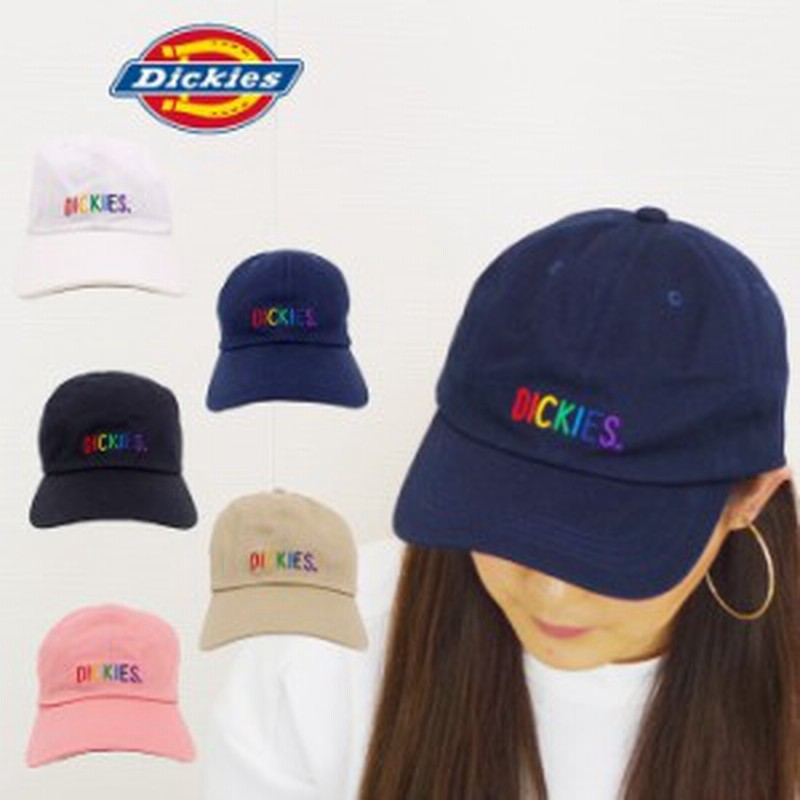 Dickies ディッキーズ キャップ 帽子 おしゃれ メンズ レディース ロゴ レインボー Emb ローキャップ 全5色 14 通販 Lineポイント最大1 0 Get Lineショッピング