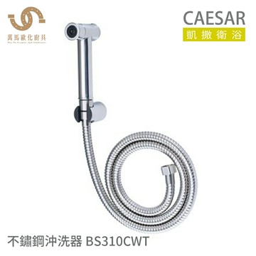 CAESAR 凱撒衛浴  BS310CWT 不鏽鋼沖洗器 浴室沖洗器 附三通【領券滿額再折千12/31止】