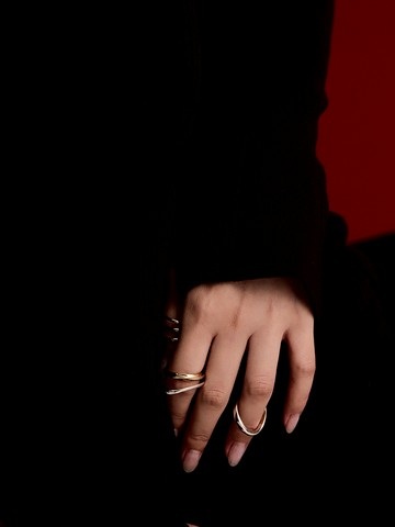 #192 Gold Texture Ring