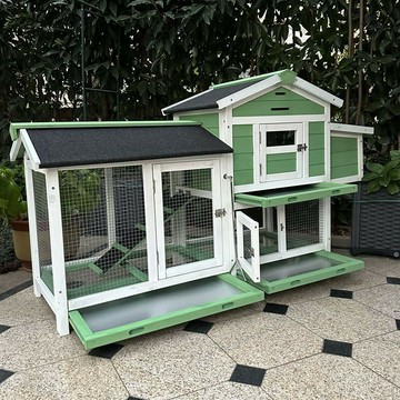免運 公司貨 包安裝 戶外木兔籠子豪華兔窩雞舍雞窩幼兒園寵物籠貓屋鴿子籠鴿窩貓別墅 可開發票 全館八折 工廠現貨直銷 新品特價 d11238