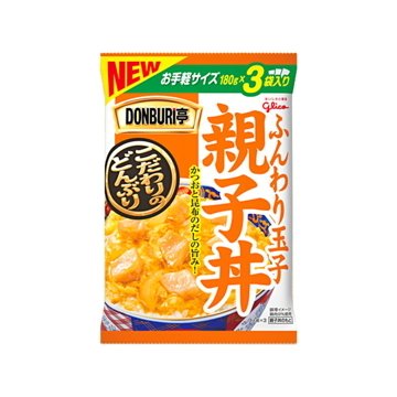 江崎グリコ グリコ  DONBURI亭  親子丼  3食パック  180g  x   x  10