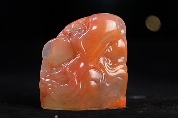 【印鈕篆刻】隨形—雲無心水自閒