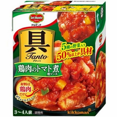 キッコーマン食品 株式会社 デルモンテ　具Ｔａｎｔｏ鶏肉のトマト煮用ソース 388g×12個セット 【■■】