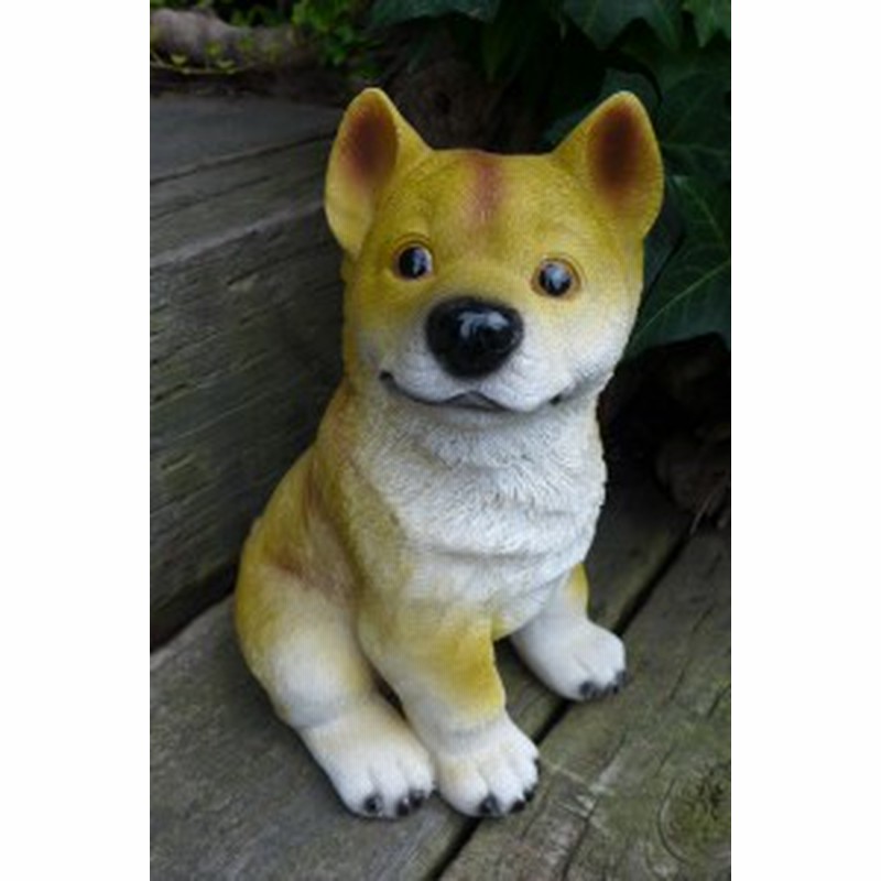 犬の置物 柴犬 おまけ付 9410ｈ15 いぬ イヌ 動物 オーナメント ガーデン ガーデニング 庭 オブジェ 置物 陶器 通販 Lineポイント最大1 0 Get Lineショッピング