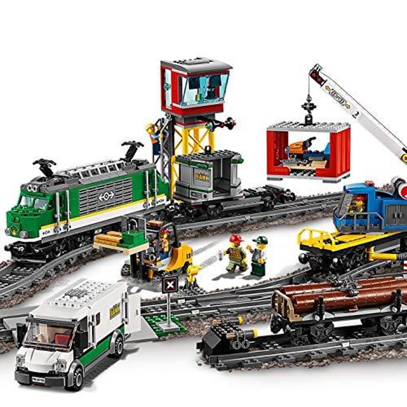 レゴ LEGO シティ 貨物列車 60198 レゴブロック レゴシティ 電車 おもちゃ レールセット ミニフィグ セット | LINEブランドカタログ