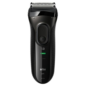 BRAUn 百靈 三刀頭水洗電鬍  3020S  黑色