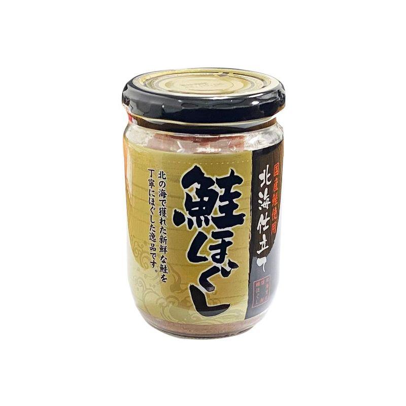 国産鮭使用 鮭ほぐし （さけフレーク） 160g×12本入り （箱） 北海道仕立て 瓶詰め