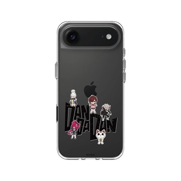 iPhone Air Clear Case（相機按鈕） 透明 - DanDaDan 膽大黨 - Q版系列-角色LOGO款