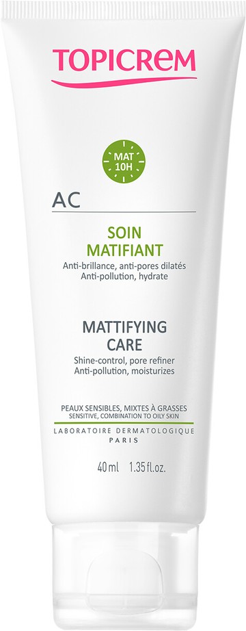 Topicrem AC Mattifying Care Fresh Gel-Cream 40ml